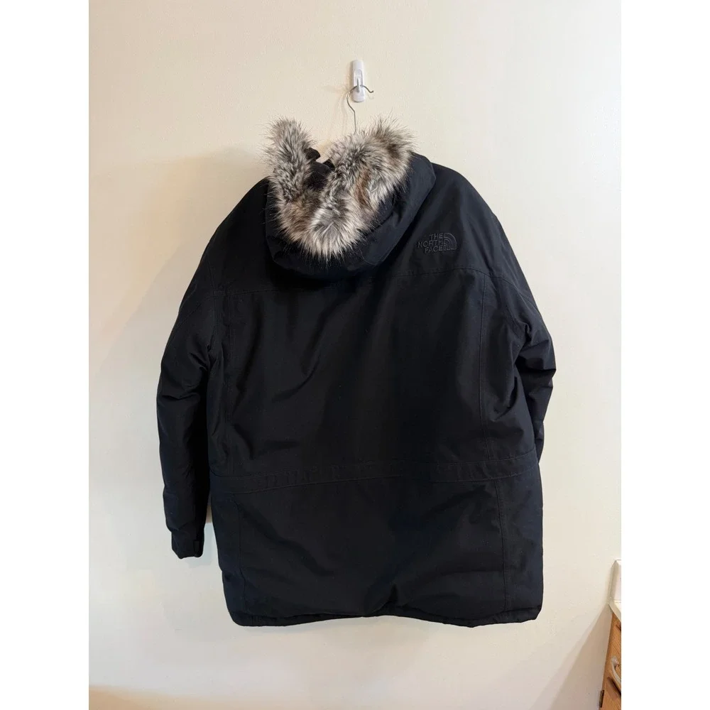 The North Face McMurdo Down Parka XXL Black Winter Coat Jacket Faux Fur Hood
